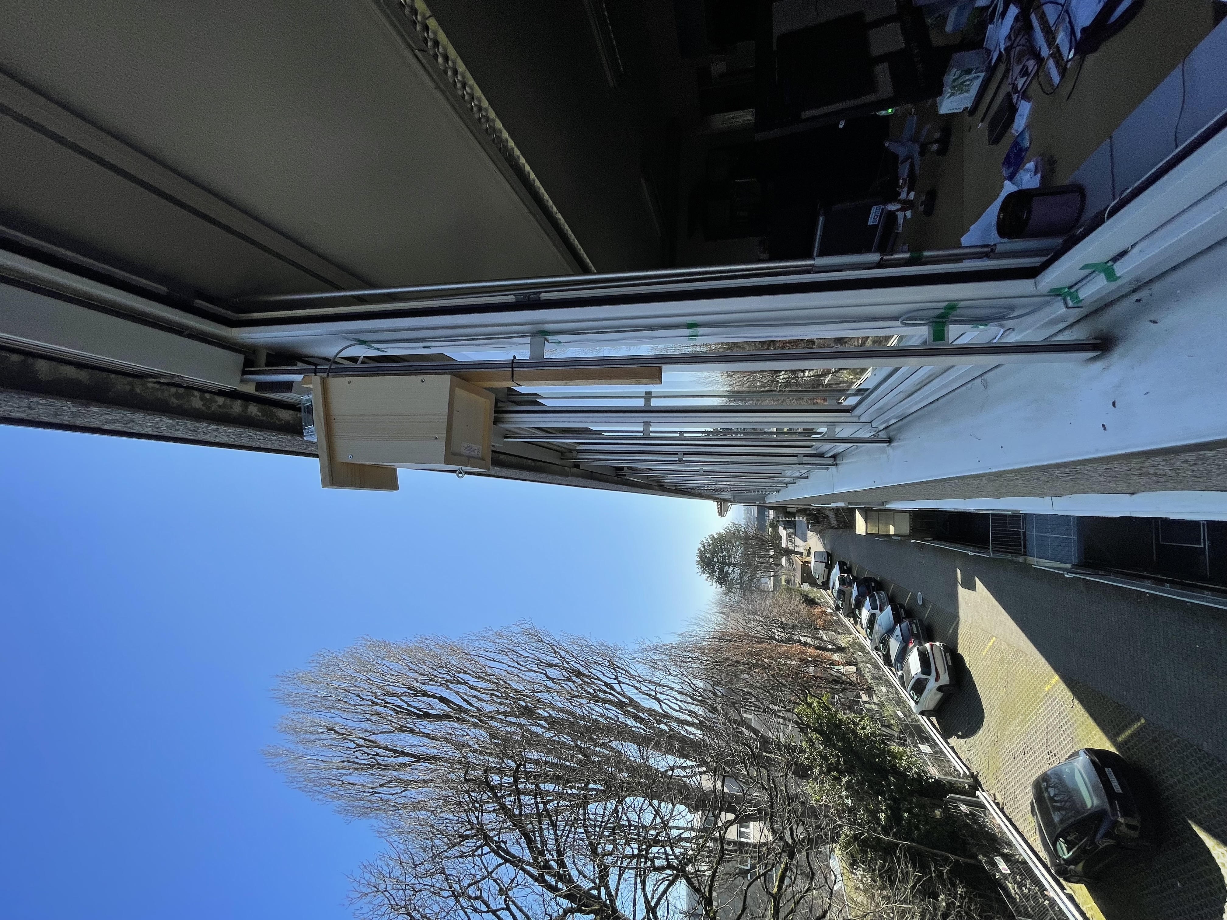 Mounted Outside